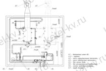 Котельная с котлом КВа на мазуте схема