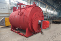 Паровой котел на газе и дизеле